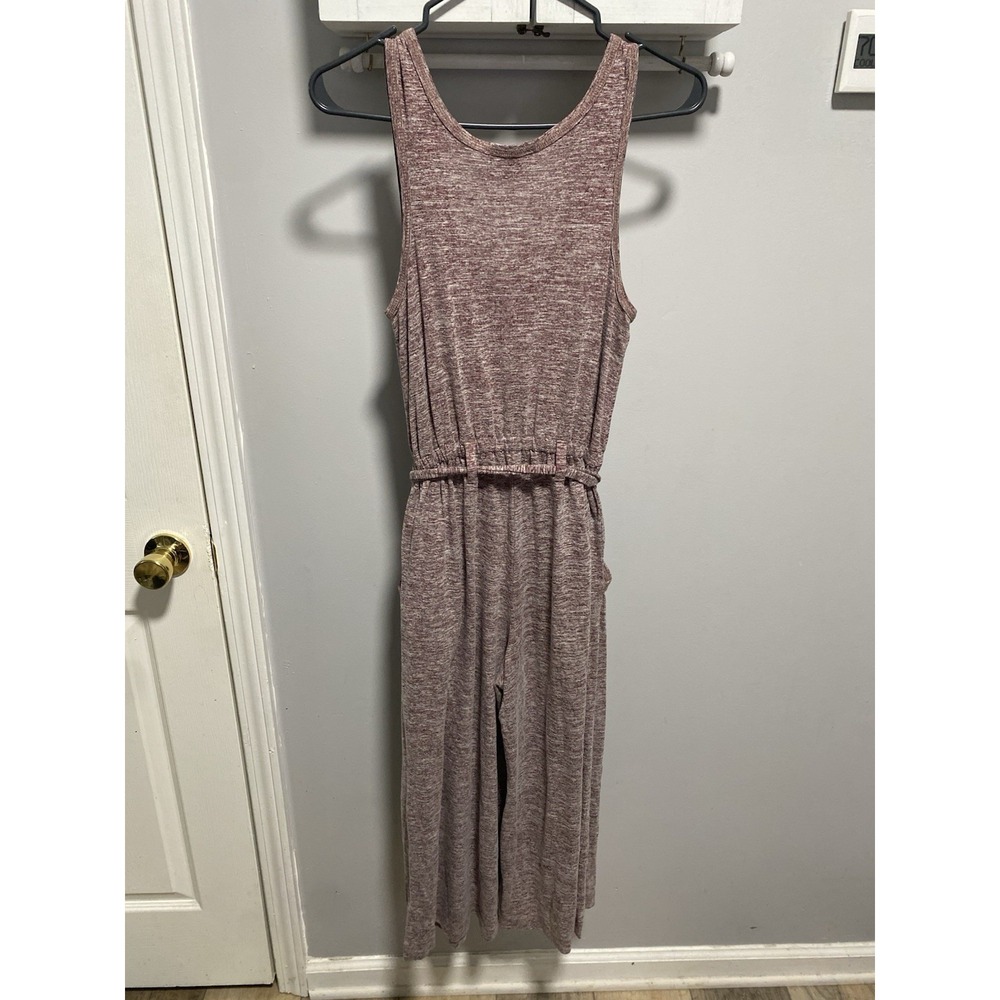 Saturday/Sunday by Anthropologie Wide-Leg Knit Jumpsuit With Pockets Size XS - Picture 2 of 10